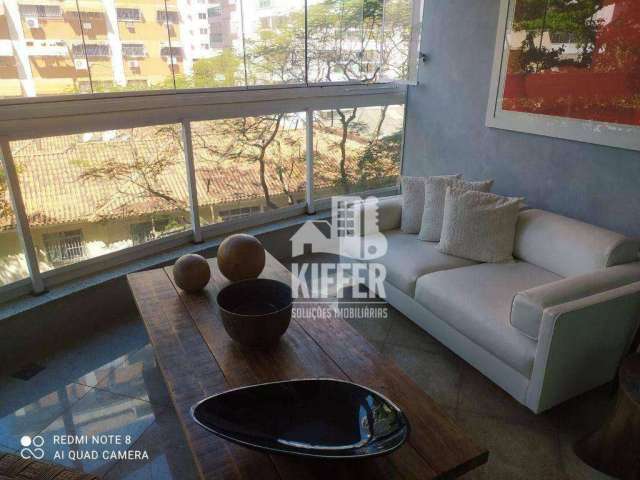 Apartamento com 4 dormitórios à venda, 167 m² por R$ 1.780.000,00 - Icaraí - Niterói/RJ