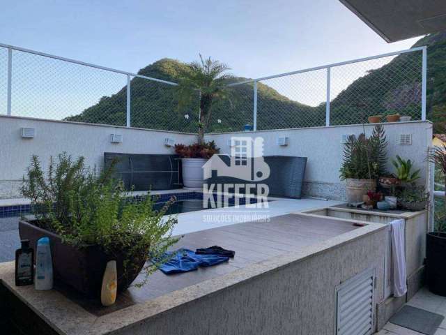 Cobertura com 3 dormitórios à venda, 215 m² por R$ 2.100.000,00 - Itacoatiara - Niterói/RJ