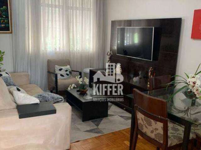 Apartamento com 2 dormitórios à venda, 74 m² por R$ 420.000,00 - Icaraí - Niterói/RJ