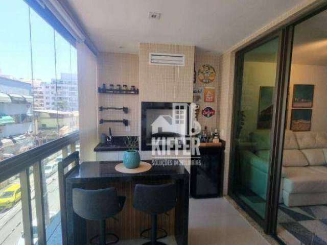 Apartamento com 2 dormitórios à venda, 90 m² por R$ 890.000,00 - Charitas - Niterói/RJ