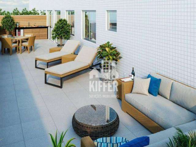 Apartamento com 1 dormitório à venda, 45 m² por R$ 544.900,00 - Camboinhas - Niterói/RJ