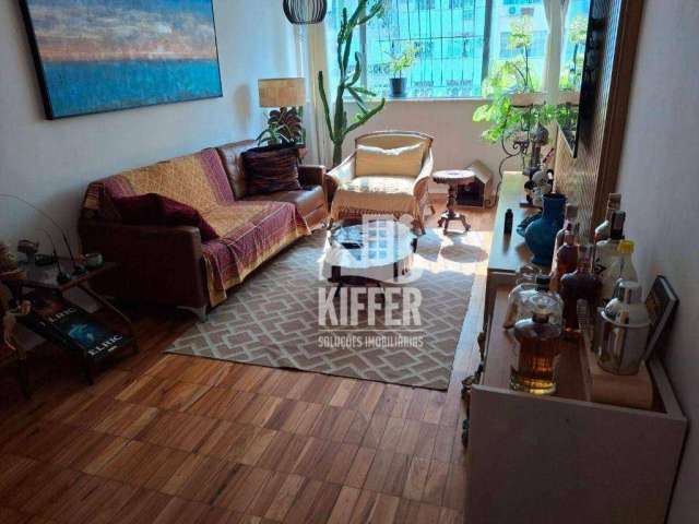 Apartamento com 2 dormitórios à venda, 82 m² por R$ 490.000,00 - Icaraí - Niterói/RJ