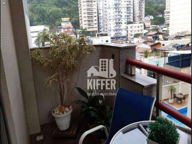 Cobertura com 3 dormitórios à venda, 195 m² por R$ 1.200.000,00 - Vital Brazil - Niterói/RJ