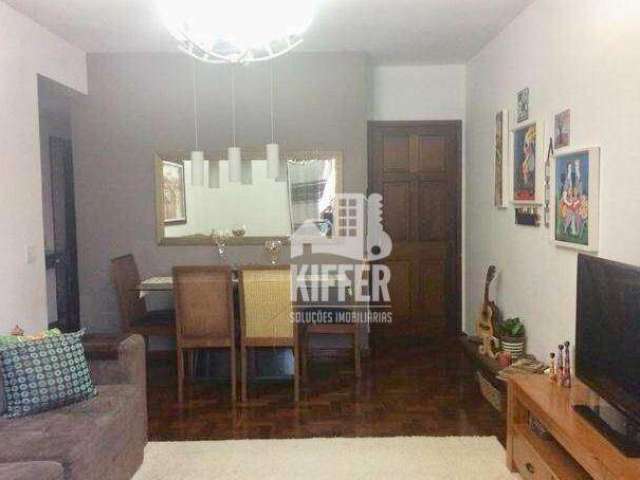 Apartamento com 2 dormitórios à venda, 75 m² por R$ 450.000,00 - Santa Rosa - Niterói/RJ