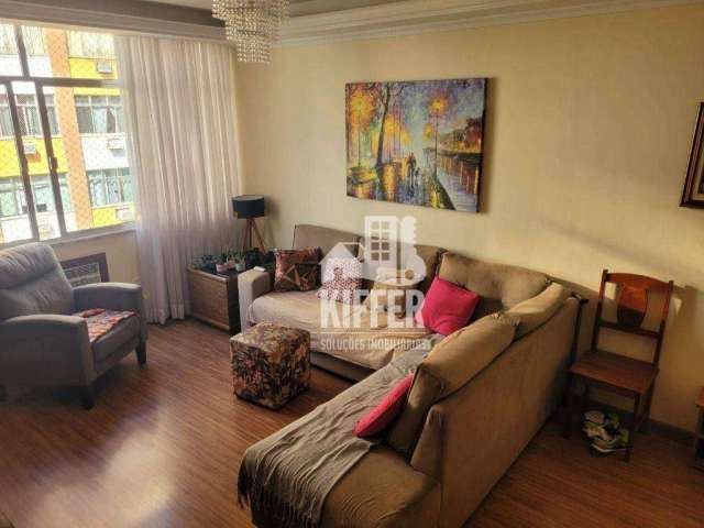 Apartamento com 3 dormitórios à venda, 102 m² por R$ 660.000,00 - Icaraí - Niterói/RJ