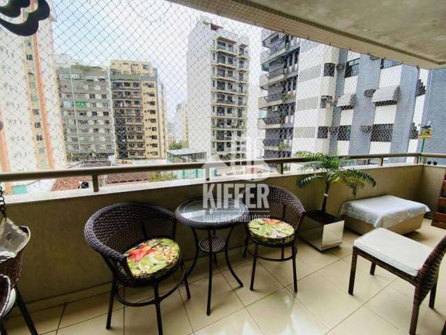 Apartamento com 3 dormitórios à venda, 100 m² por R$ 730.000,00 - Vital Brasil - Niterói/RJ