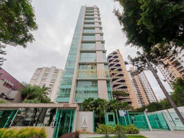 Apartamento com 3 dormitórios para alugar, 221 m² - Batel - Curitiba/PR