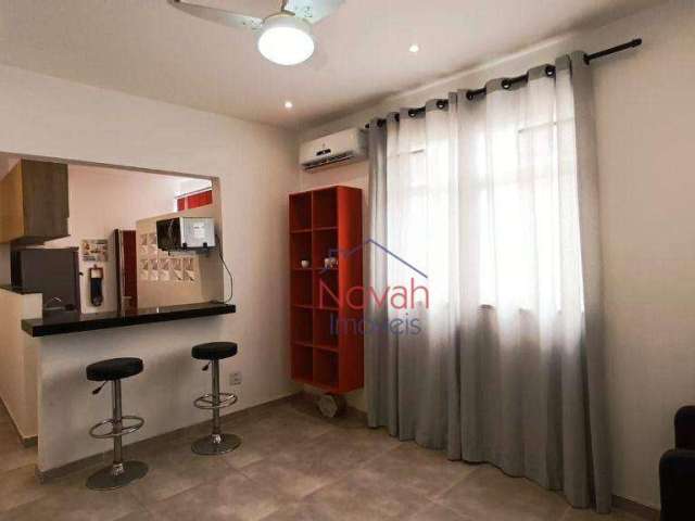 Apartamento com 1 dormitório à venda, 52 m² por R$ 340.000,00 - Embaré - Santos/SP