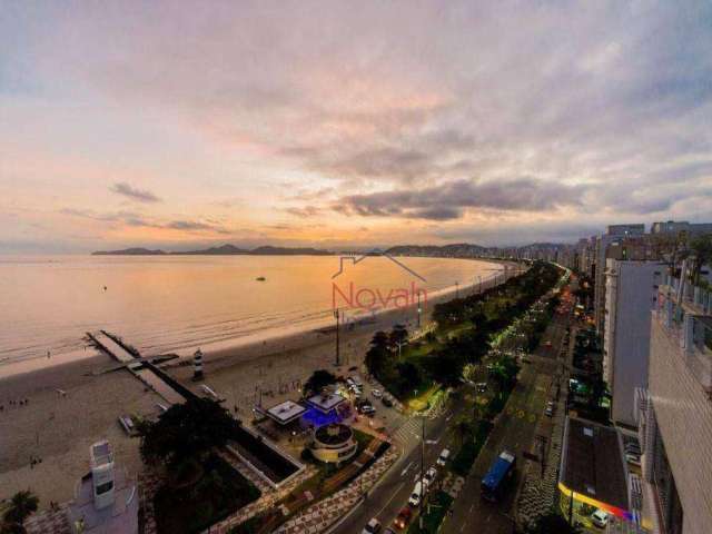 Cobertura Frente Mar com 3 dormitórios à venda por R$ 2.200.000 - Ponta da Praia - Santos/SP