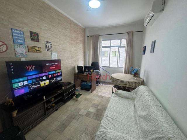 Apartamento com 2 dormitórios (Frente MAR) à venda, 77 m² por R$ 650.000 - Aparecida - Santos/SP