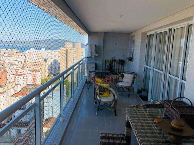 Apartamento com 4 dormitórios à venda, 131 m² por R$ 1.500.000,00 - Marapé - Santos/SP