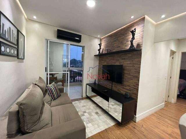 Apartamento à venda, 59 m² por R$ 379.900,00 - Areia Branca - Santos/SP