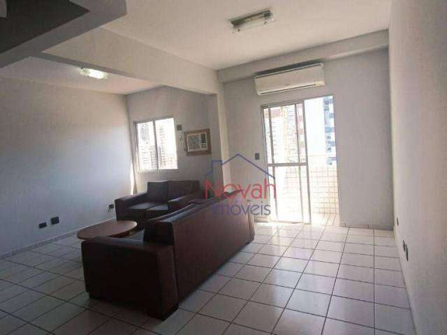 Apartamento Duplex com 3 dormitórios à venda, 92 m² por R$ 730.000,00 - Boqueirão - Santos/SP