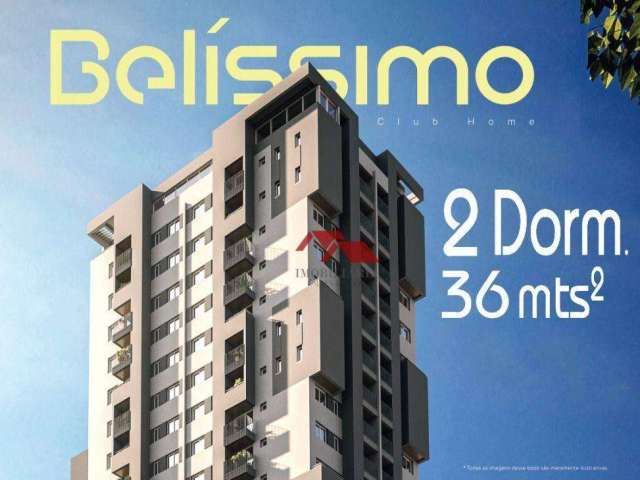 Apartamentos com 2 dormitórios à venda, 36 m², a partir de R$ 219.000 - Vila Matilde - São Paulo/SP