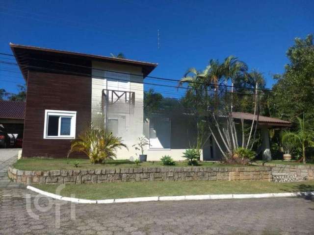 Casa em condomínio fechado com 6 quartos à venda na Haroldo Soares Glavan, 1900, Saco Grande, Florianópolis, 542 m2 por R$ 4.000.000