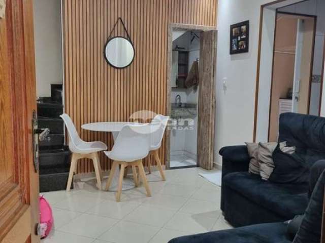 Casa em condomínio fechado com 2 quartos à venda na Rua Coroados, 398, Vila Pires, Santo André, 64 m2 por R$ 490.000