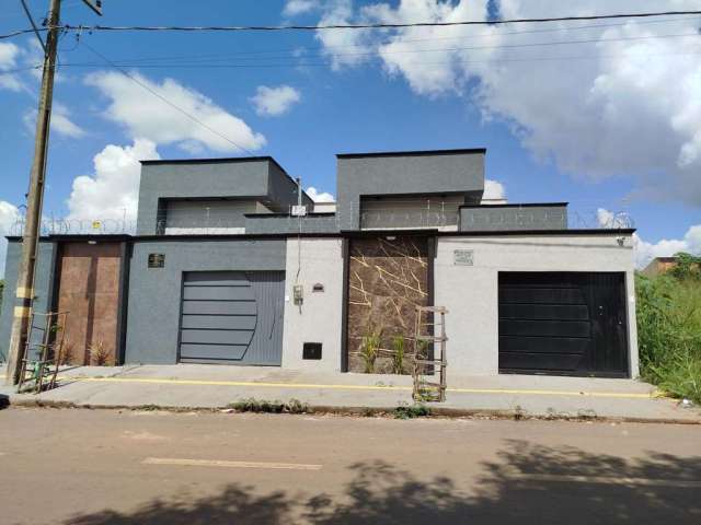 Casa para Venda em Goiânia, Residencial Santa Fé I, 3 dormitórios, 1 suíte, 3 banheiros, 2 vagas