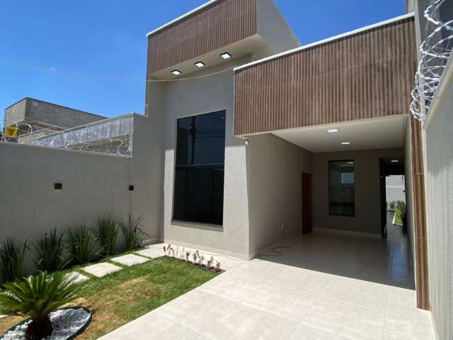 Casa com ótimo acabamento Jardim Buriti Sereno em Aparecida de Goiânia