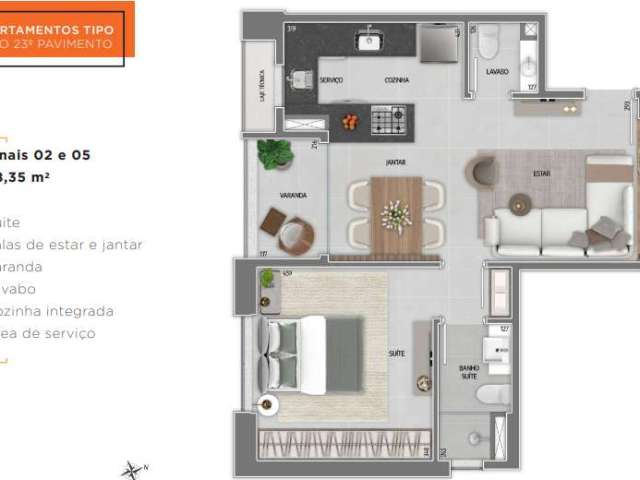 Apartamento com 1 quarto à venda - Savassi