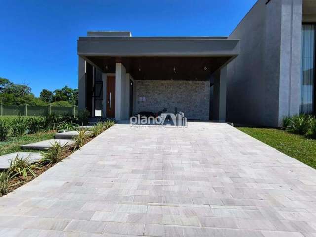 Casa mobiliada no condomínio Terras Alpha para aluguel, com 136,89m², 3 quartos 1 suíte - Terras Alpha - Gravataí / RS por R$ 7.500,00