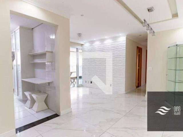 Apartamento com 3 dormitórios para alugar por R$ 7.326,00/mês - Vila Regente Feijó - São Paulo/SP