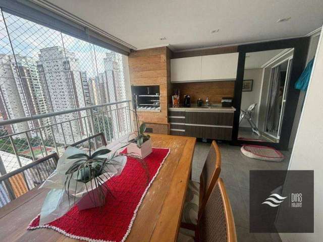 Apartamento com 3 dormitórios para alugar, 106 m² por R$ 11.150,00/mês - Vila Califórnia - São Paulo/SP