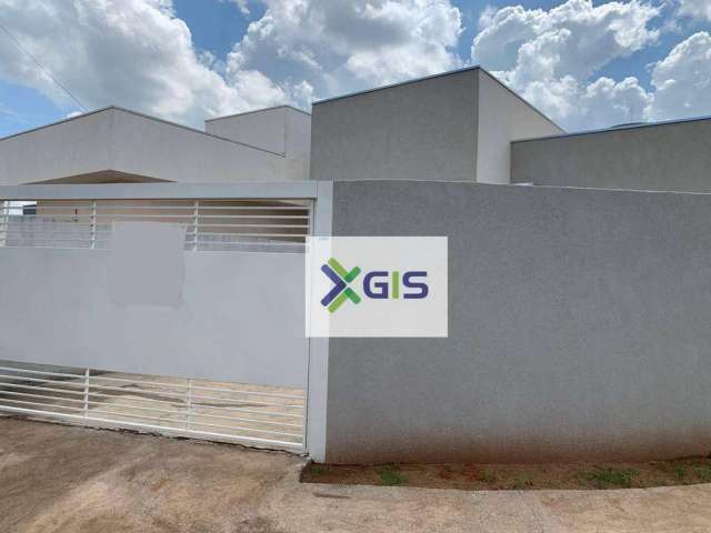 Casa com 3 dormitórios à venda, 75 m² por R$ 250.000,00 - Residencial Lago Sul - Bady Bassitt/SP