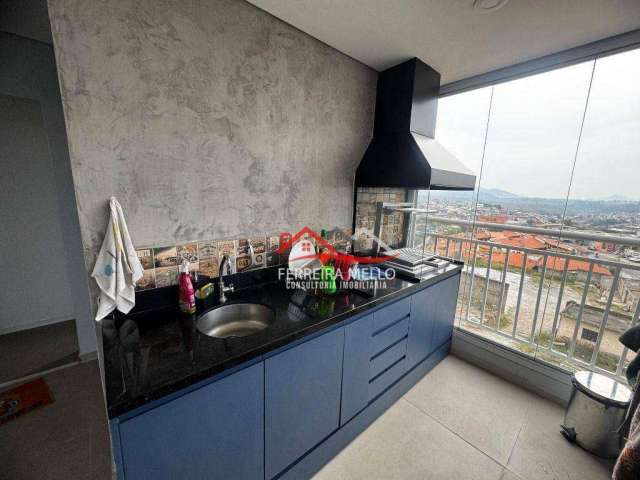 Cobertura com 3 dormitórios à venda, 111 m² por R$ 550.000 - Vila Palmares - Franco da Rocha/SP