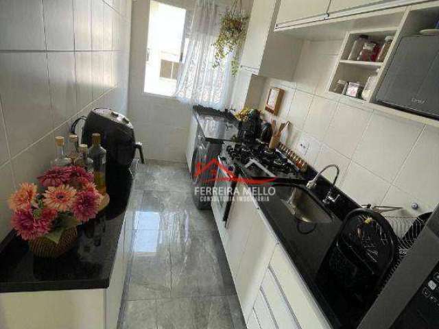 Apartamento com 2 dormitórios à venda, 47 m² por R$ 210.000 - Reserva do Bosque - Francisco Morato/SP