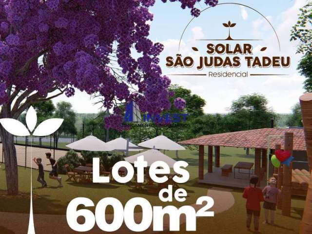 Lotes a partir de 600m². Um futuro melhor, começa aqui! Solar São Judas.