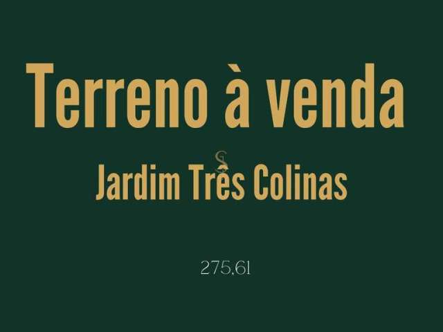 Terreno à venda - Jardim Três Colinas, Franca/SP