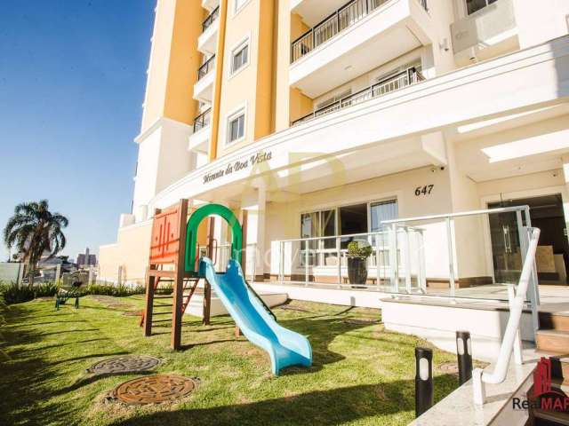 Apartamento mobiliado à venda: vista mar com 2 dorm (1 suíte), Barreiros