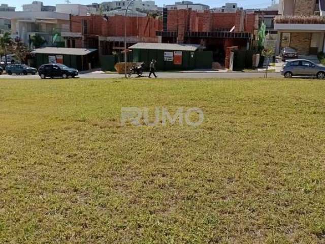 Terreno em condomínio fechado à venda na Rua das Palmas, 01, Alphaville Dom Pedro, Campinas por R$ 830.000