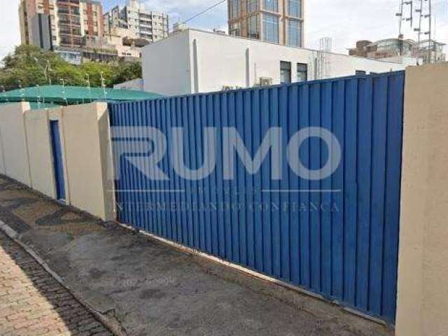 Terreno comercial à venda na Rua Luzitana, 419, Centro, Campinas por R$ 3.500.000