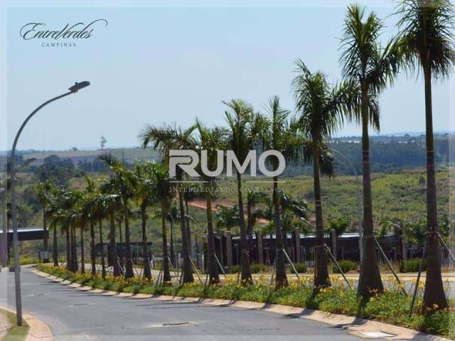 Terreno em condomínio fechado à venda na Avenida Isaura Roque Quércia, s/n, Loteamento Residencial Entre Verdes (Sousas), Campinas por R$ 1.200.000