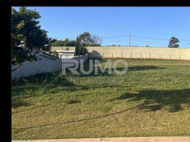 Terreno em condomínio fechado à venda na Avenida Isaura Roque Quércia, s/n, Loteamento Residencial Pedra Alta (Sousas), Campinas por R$ 825.000