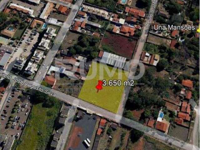 Terreno comercial à venda na Rua Júlio de Souza Vale, 06354, Mansões Santo Antônio, Campinas por R$ 5.840.000