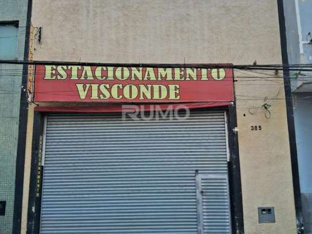 Barracão / Galpão / Depósito à venda na Rua Visconde do Rio Branco, 385, Centro, Campinas, 484 m2 por R$ 650.000