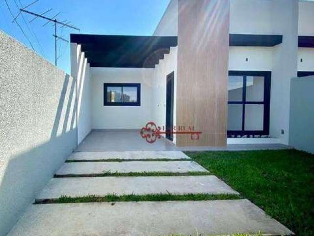 Casa com 3 dormitórios à venda, 81 m² por R$ 599.000,00 - Ouro Fino - São José dos Pinhais/PR