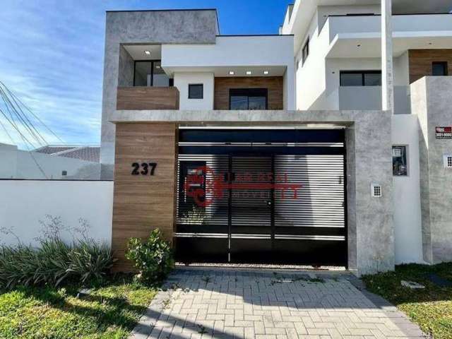 Sobrado Residencial à venda, Silveira da Motta, São José dos Pinhais - SO0074.