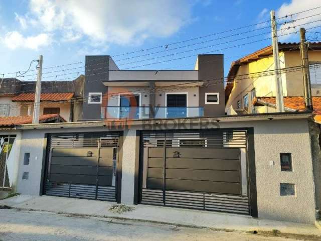 Casa à venda em Mogi das Cruzes-SP: 3 quartos, suíte, 2 salas, 2 banheiros e 107m² no bairro Mogi Moderno!