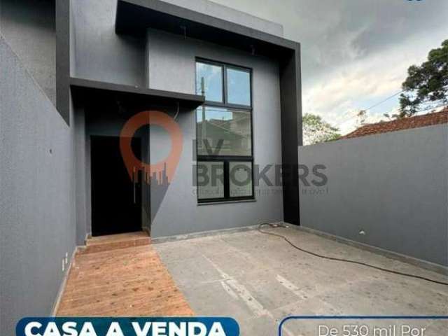 Imperdível oportunidade! Casa à venda em Mogi das Cruzes-SP, Vila São Paulo. 3 quartos, 1 suíte, 2 salas, 2 banheiros, 2 vagas de garagem, 81m².