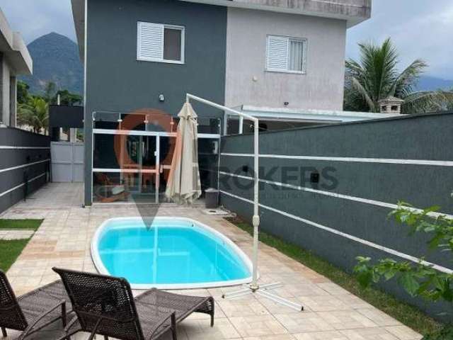 Sobrado a venda morada da praia porteira fechada 3 quartos 1 suite piscina - oportunidade -  bertioga