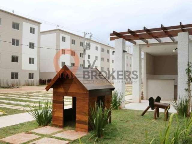 Apartamento à venda em Suzano-SP, bairro Caxangá: 2 quartos, 2 salas, 1 banheiro, 1 vaga de garagem - 42,00 m².