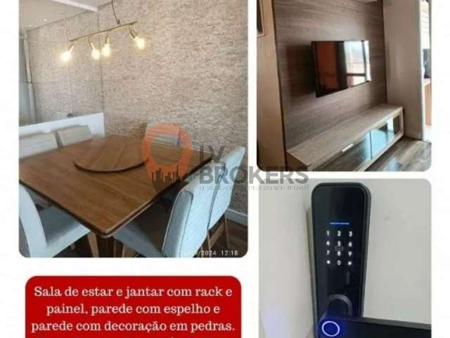 Imperdível: Apartamento à venda em Suzano-SP, Parque Suzano, 3 quartos, 1 suíte, 2 salas, 2 banheiros, 1 vaga, 68m².