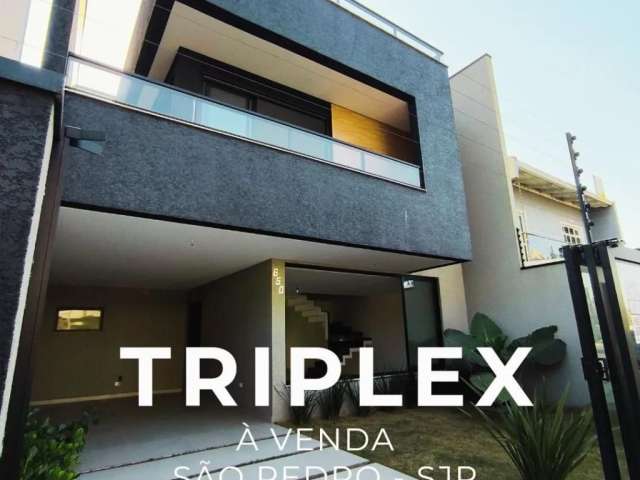 Triplex alto padrão no centro (São Pedro)