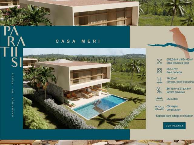 Vendo casa de praia em Carneiros em condomínio fechado