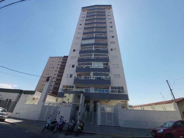 Apartamento a venda no bairro da Vila Tupi, em Praia Grande/SP - 2 quartos, sendo 1 suíte, varanda gourmet e 1 vaga de garagem não demarcada