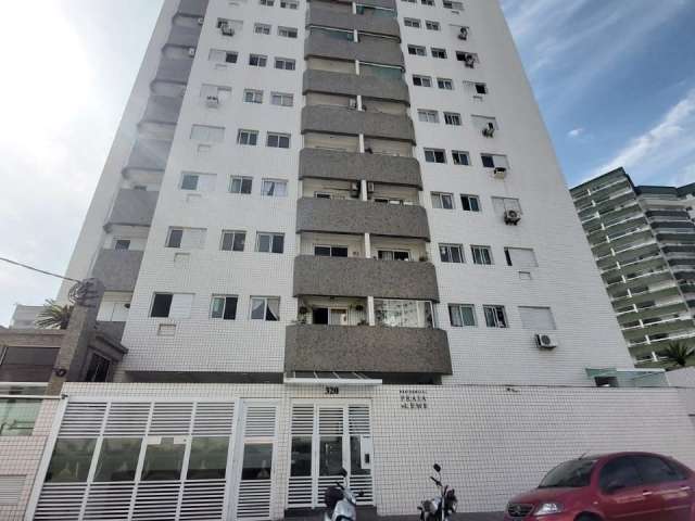 Apartamento a venda com 2 dormitórios, sendo 1 suíte e 60m² de área privativa, no bairro da guilhermina, em Praia Grande/SP