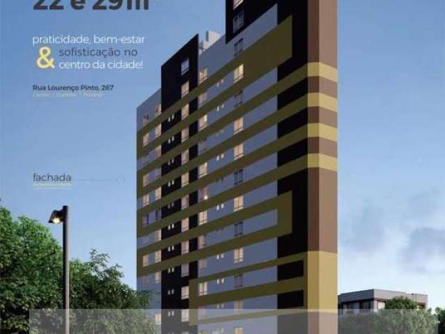 Apartamento Garden para Venda em Curitiba, Centro, 1 dormitório, 1 banheiro